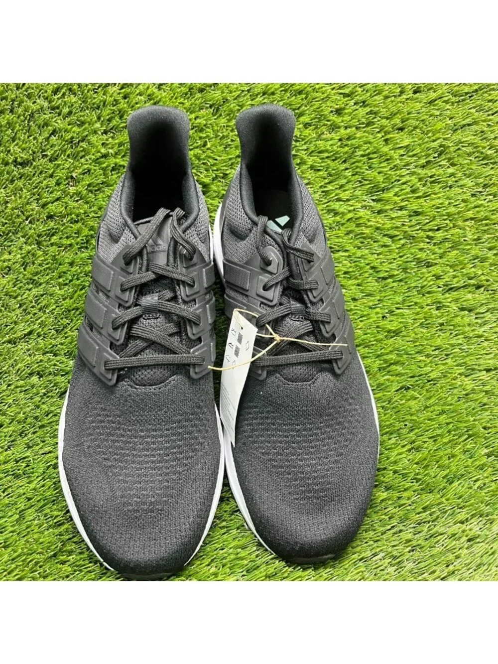 Adidas UBounce DNA Mens Size 9.5 Black White Athletic Running Shoes Sneakers